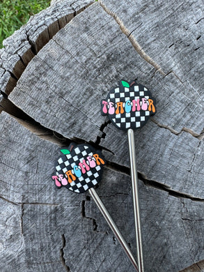 Teacher Checkerboard - Stitch Stoppers