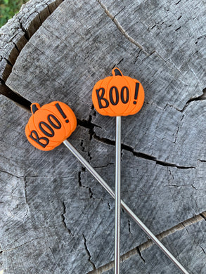 Boo Pumpkin Stitch Stoppers