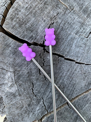 Gummy Bear Stitch Stoppers- Purple