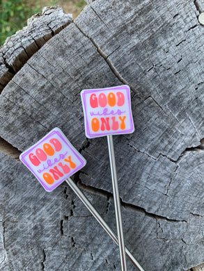 Good Vibes Only Stitch Stoppers
