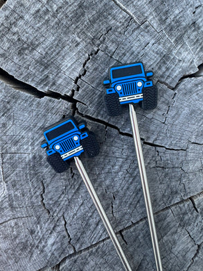 Jeep Stitch Stoppers- Blue