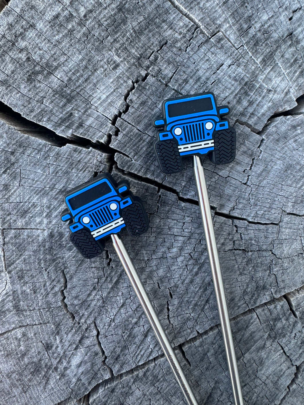 Jeep Stitch Stoppers- Blue