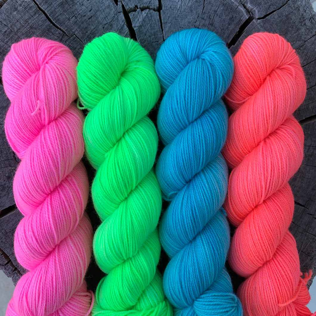 Sgt Pepper Semisolid Set - Classic Rock Sock Full Skeins