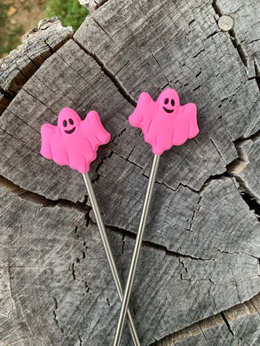 Pink Ghost Stitch Stoppers