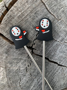 No Face Stitch Stoppers- Red