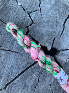 Pink Peppermint - Mini Skein
